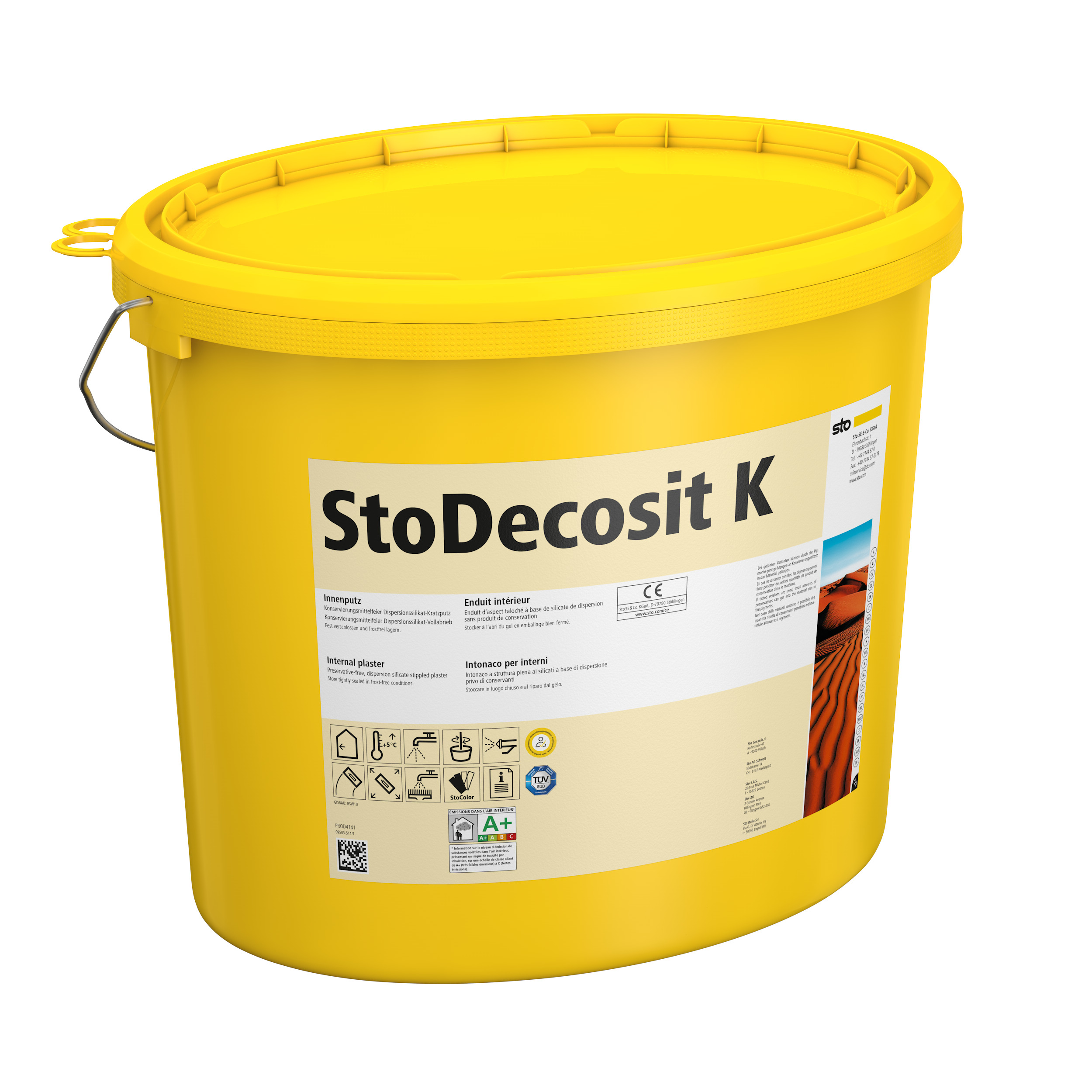 Декоративная штукатурка для внутренних работ StoDecosit-K